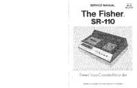 Fisher SR-110 - Service Manual 